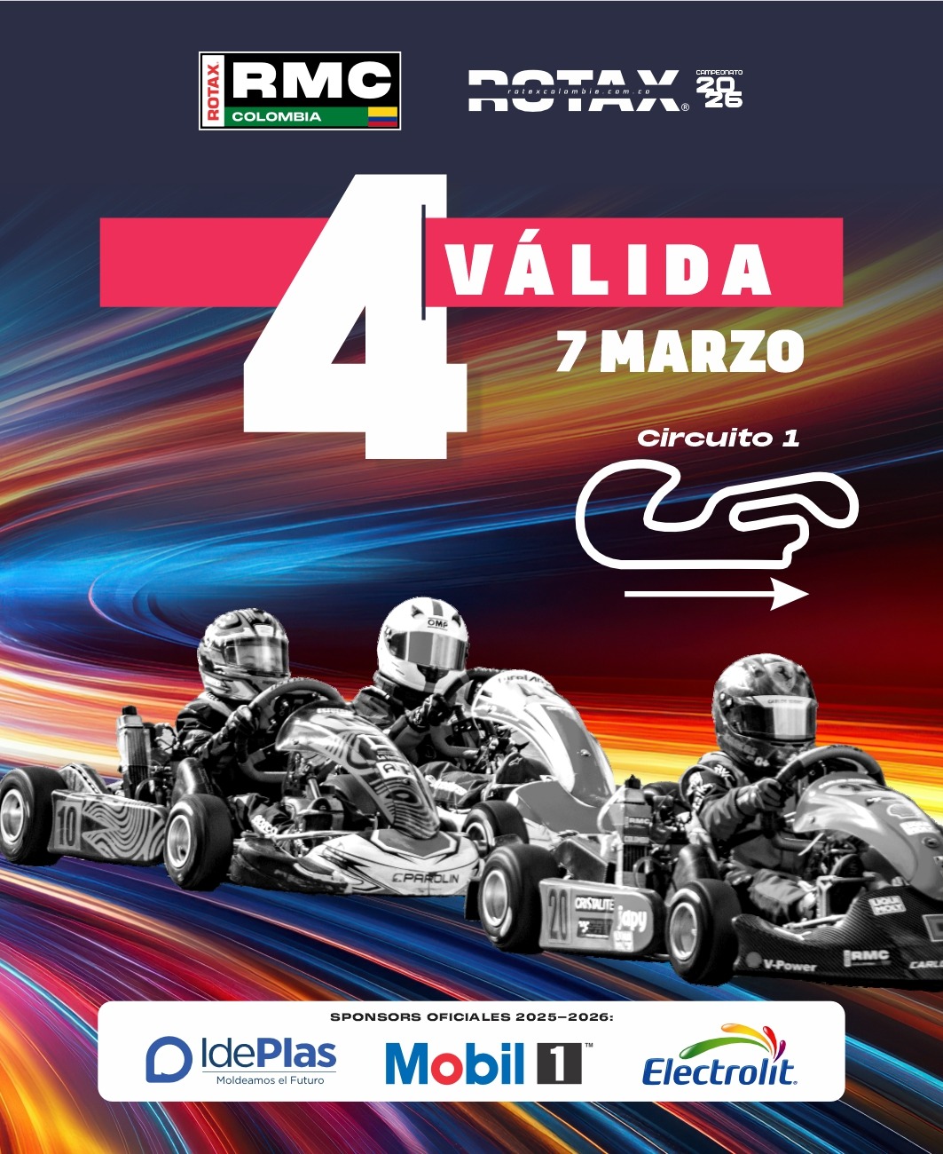 4 y 5 fecha ROTAX COLOMBIA