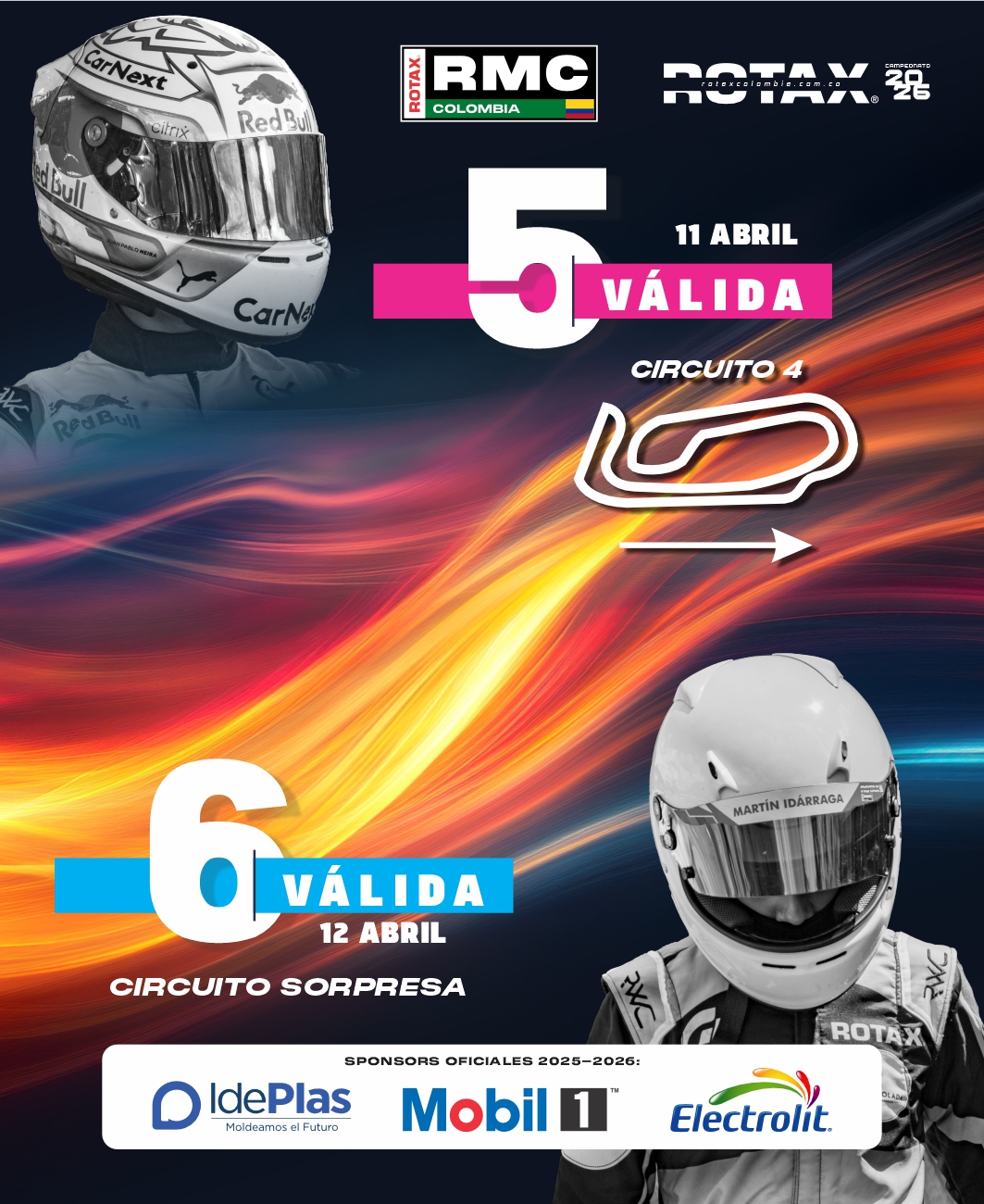 4 y 5 fecha ROTAX COLOMBIA