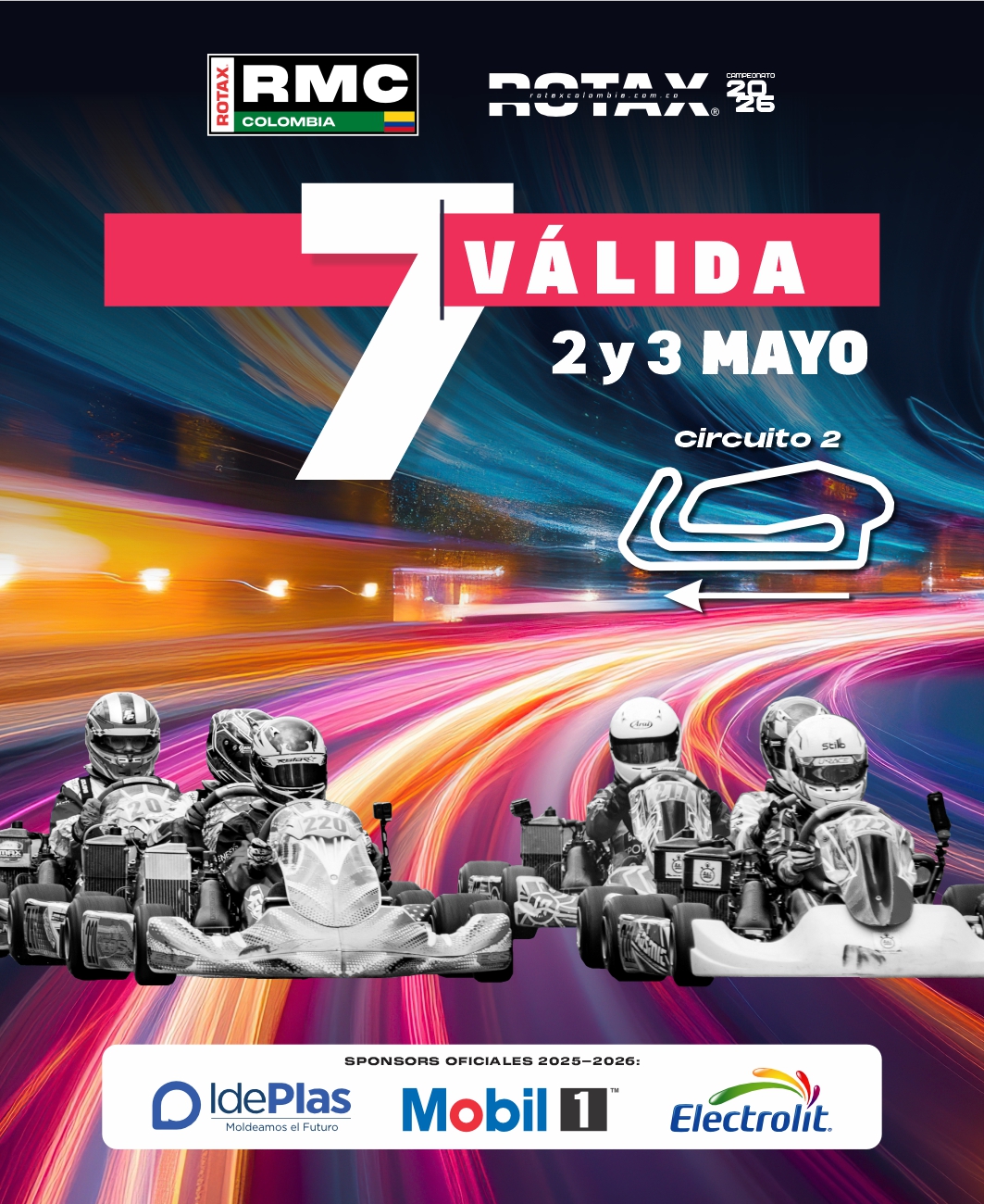 4 y 5 fecha ROTAX COLOMBIA