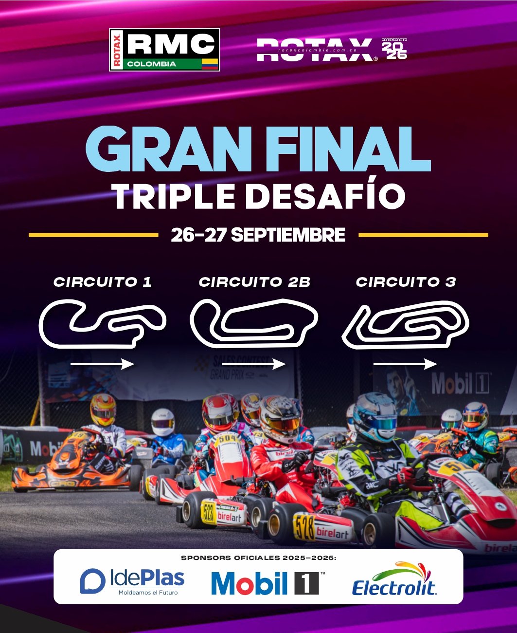4 y 5 fecha ROTAX COLOMBIA